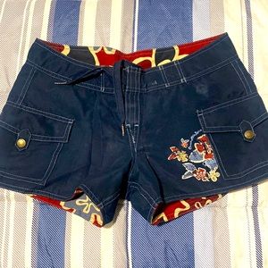 Shorts. Gently Used. 7/10. Has stains.